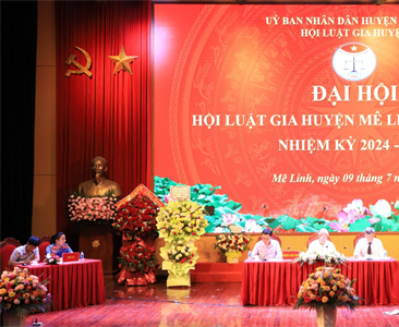 Viện KSND huyện Mê Linh tham dự Đại hội Hội Luật gia huyện Mê Linh nhiệm kỳ...